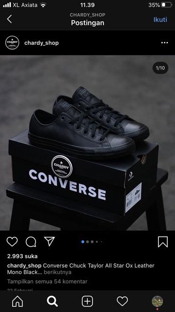 converse chuck taylor ox leather white monochrome sneakers