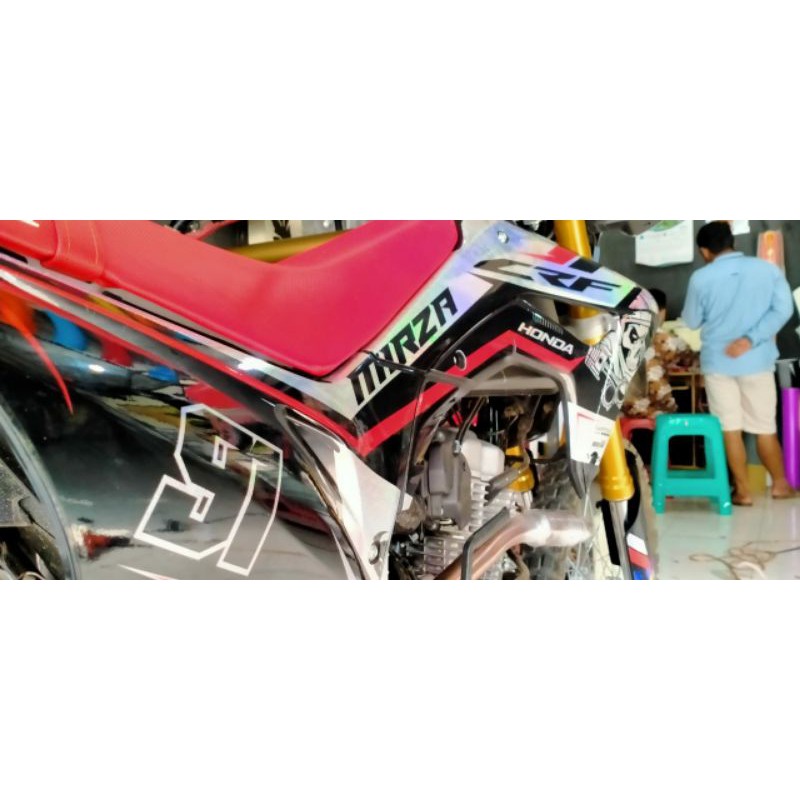 Decal Sticker Crf 150L, klx BF,KLX D-Tracker new, KLX L full body Galaxy Hologram