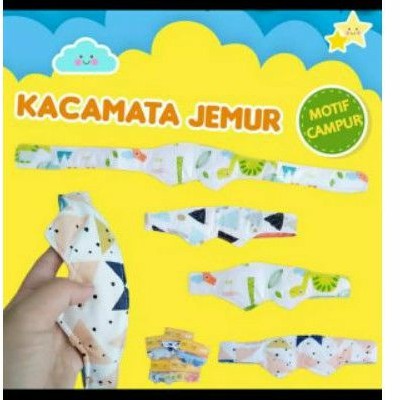 KACA MATA KARAKTER JEMUR BAYI BARU LAHIR /PENUTUP MATA JEMUR BAYI BARU LAHIR