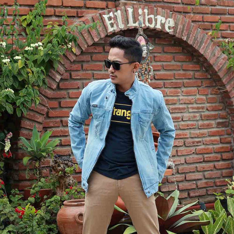 Jaket denim pria / Jaket jeans dilan distro super premium original