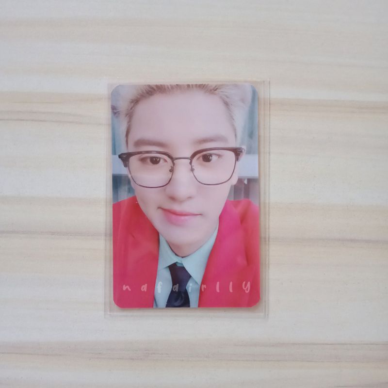 [BOOKED] PHOTOCARD PC CHANYEOL JASMER WHAT A LIFE WAL PINK