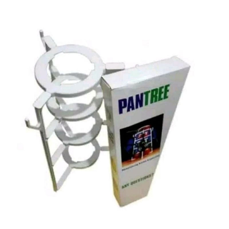 Rak Panci Holder 4 Susun Pantree Cookware Rak Sudut Panci