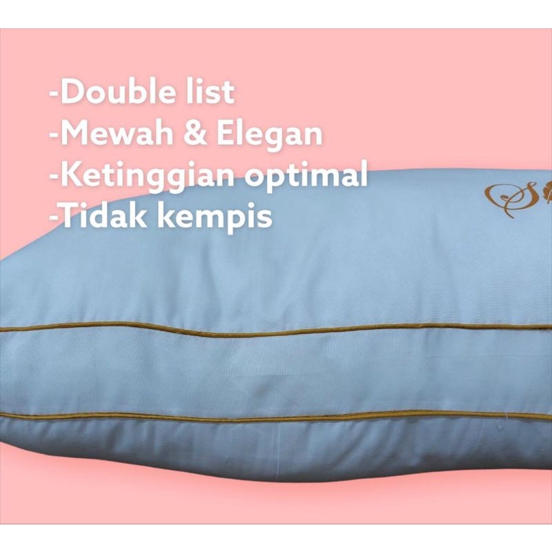 [PROMO] KEA Microfiber Pillow / Bantal Bulu Angsa Sintetis Uk.50x70