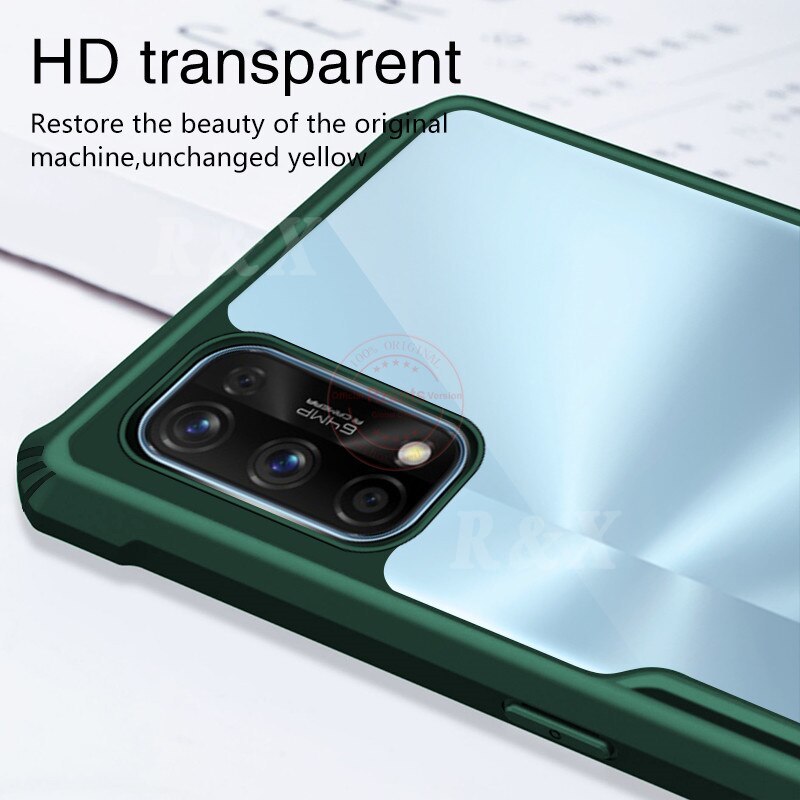 [COD Ready Stock] Shockproof Casing Realme Narzo 30A Nazo20 Pro Realme6 C15 C12 C25 C3 C2 Case Hard Air Bag Protection Slim Crystal Clear Cover BY