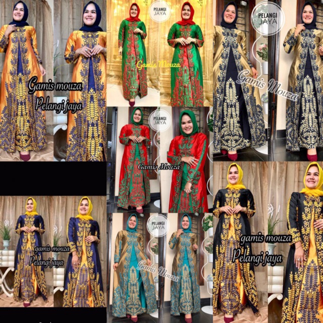 Gamis mouza Ori Pelangi jaya