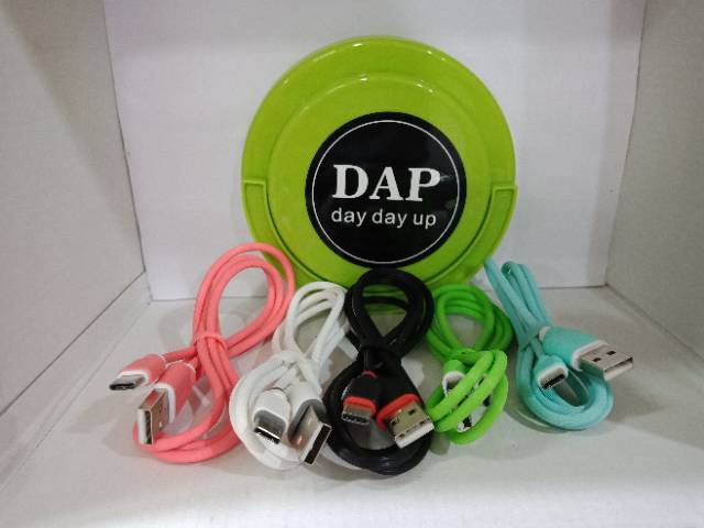 Kabel Data DAP DYT100 Tipe C Kabel Charger Kabel Casan DAP DYT100 Type-C isi 50Pcs