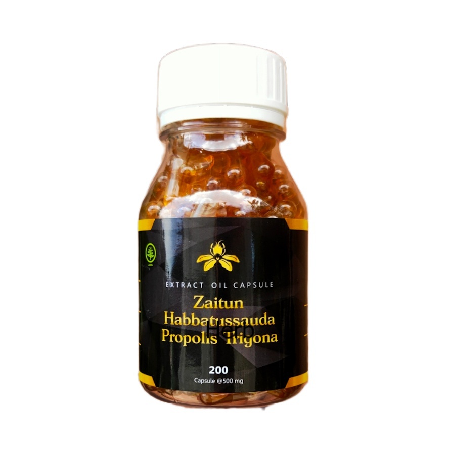 

Zaitun Habbatussauda Propolis Trigona Al Sabr 200 Kapsul