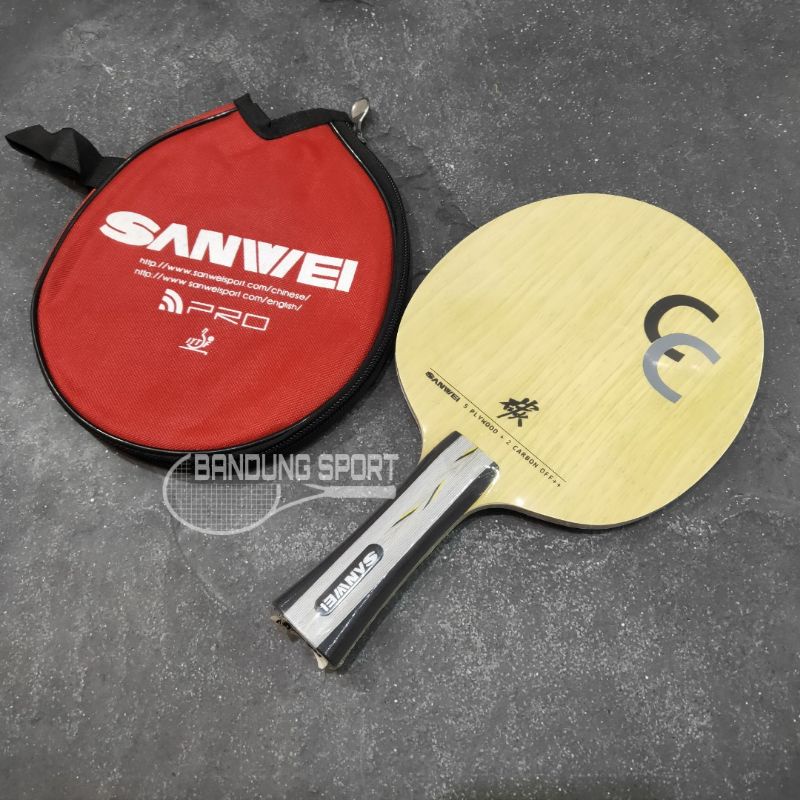 Kayu Bet Pingpong  Sanwei / Bat Pingpong / Bad Pimpong Sanwei Asli