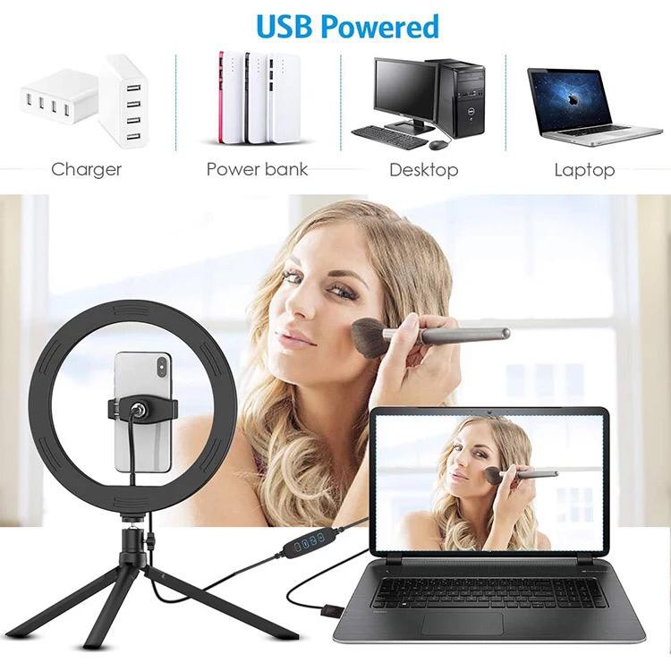 (TWS) RING LIGHT LED BESAR 26CM , 30CM , 33CM /LAMPU MAKE UP VLOG RING FILL LIGHT / Tripod 2,1M 1.6M 1,1M 55CM