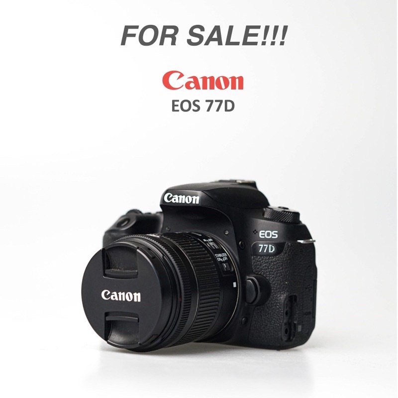Camera Canon 77D Kit 18-55mm