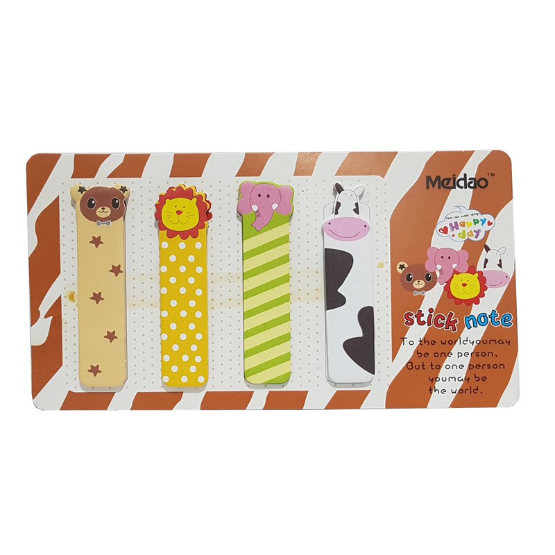 Sticky Note Pembatas Buku Stiky Notes Memo Indeks Penanda-brown