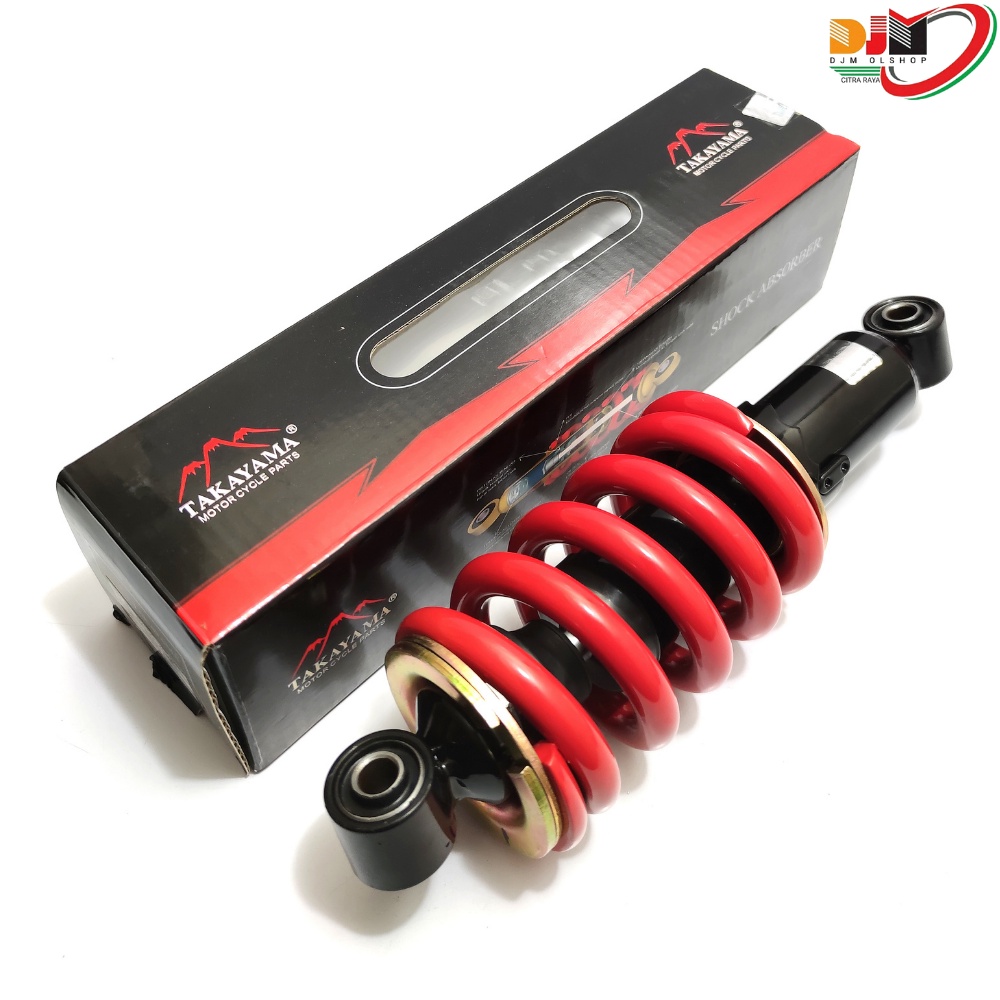 MonoShock Shockbreaker Satria 2TAK Satria 120 Merah TAKAYAMA