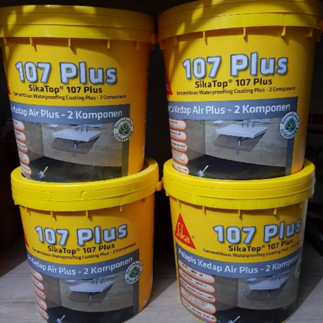 SIKA TOP 107 PLUS WATER PROOFING PELAPIS ANTI BOCOR 4 kg