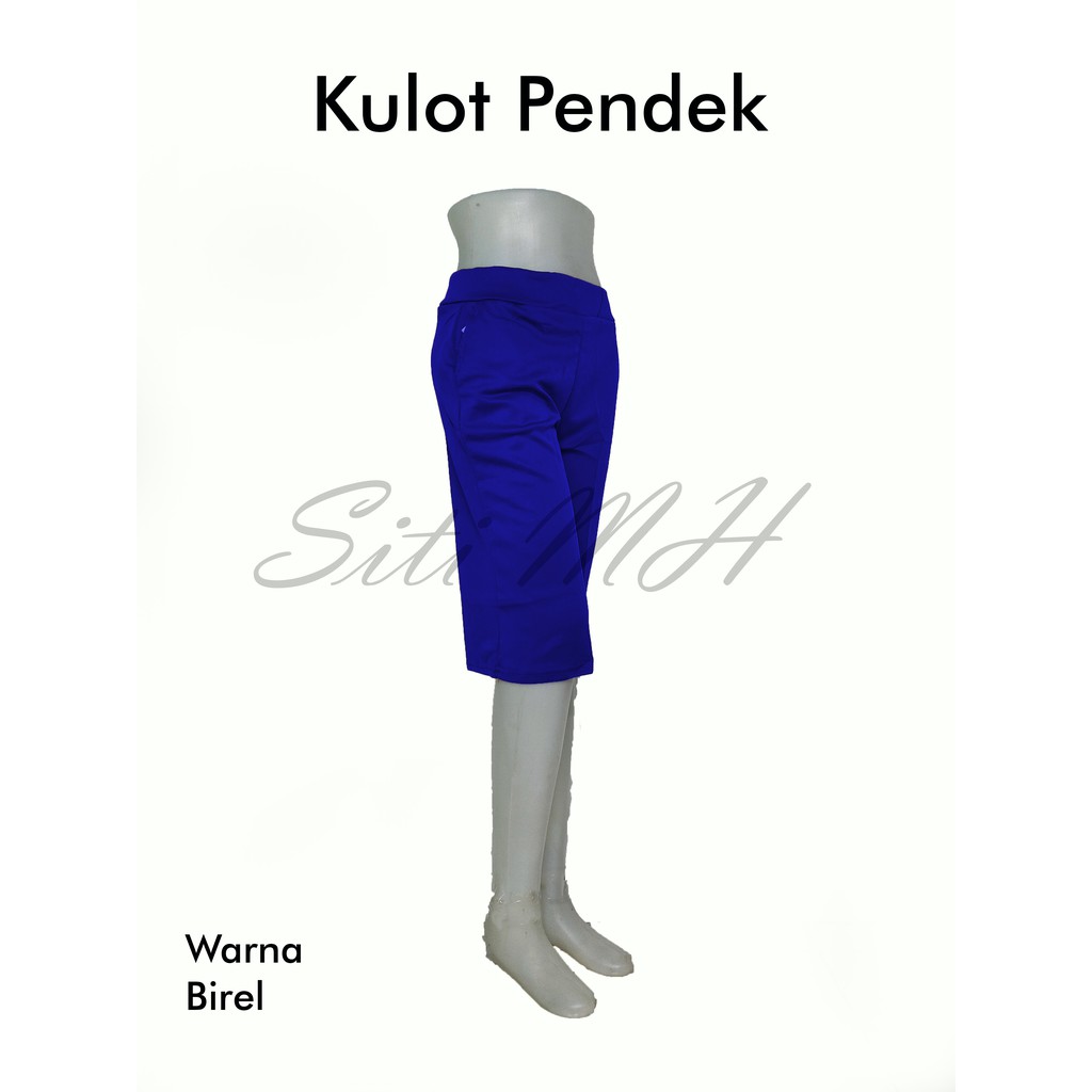 Celana Kulot Wanita Pendek Bahan Jersey