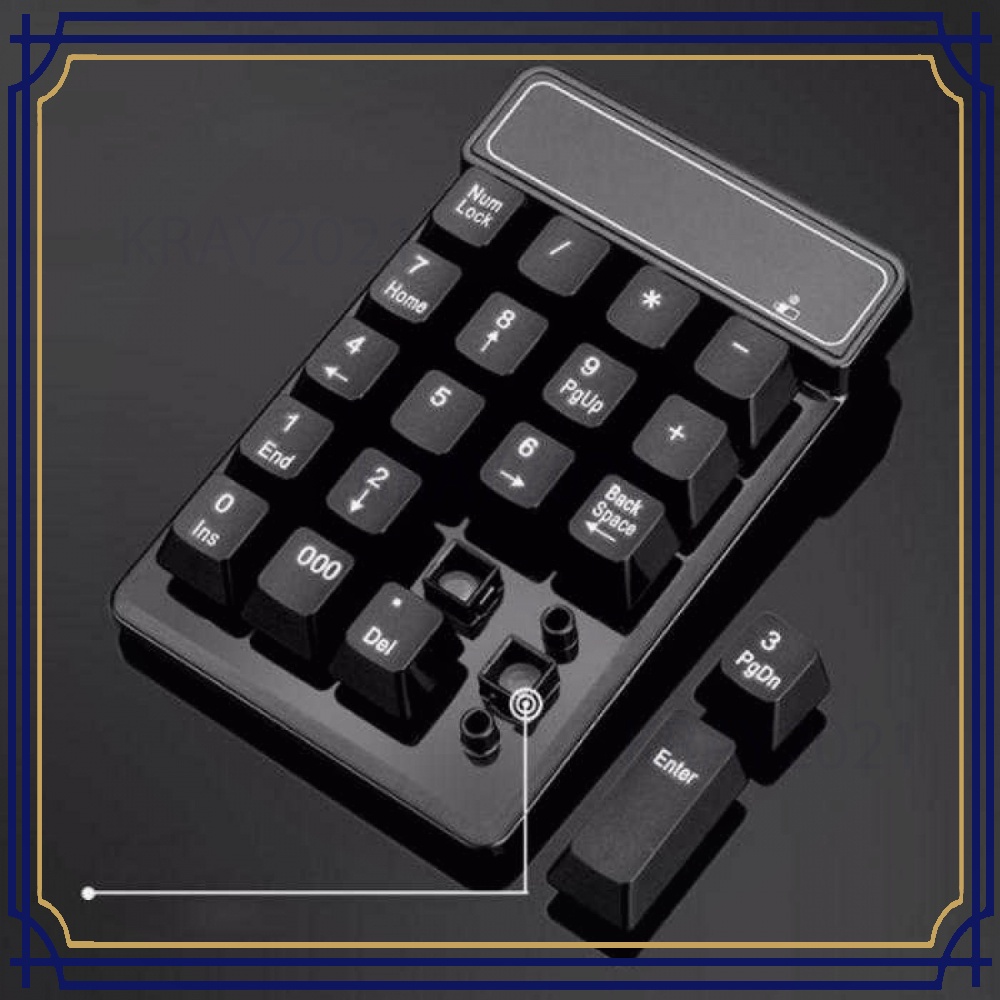 Gaming Numeric Keypad Numpad USB - 123