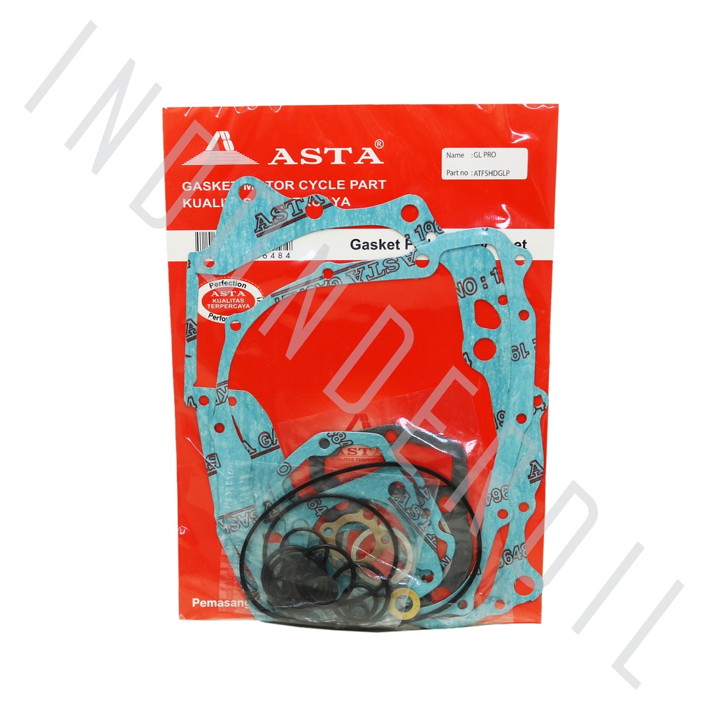 Gasket Perpak-Fullset-Topset Paking-Packing Full-Top-Set GLPro-GL Pro CDI Merk Asta