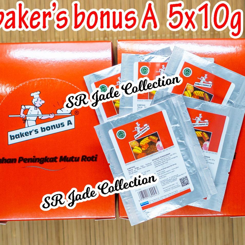 

PENJUALAN CEPAT Bread Improver Bakers Bonus sachet 5 x 10 gr Baker's Bonus A Baker bonus
