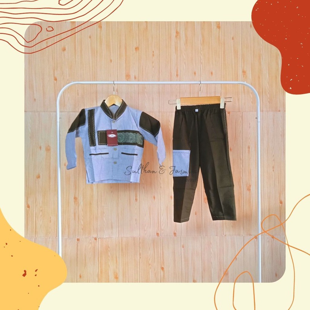 SETELAN KOKO ANAK / BAJU MUSLIM ANAK LAKI-LAKI / BAJU MUSLIM ANAK LAKI-LAKI