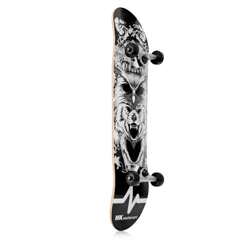 Mk pro skateboard 7 plys canandian maple 31x8inci 4 Roda pro