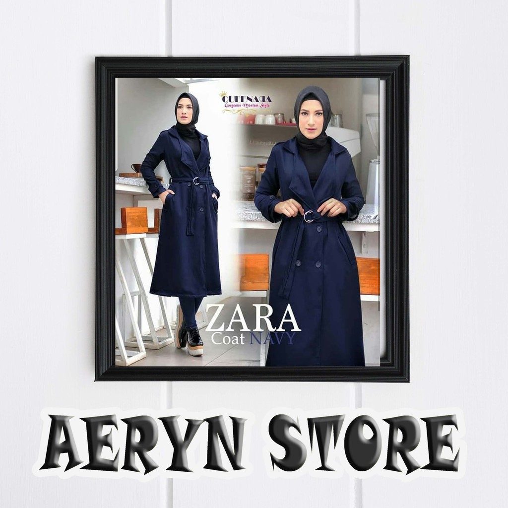 Gamis Wanita/Fashion Muslim Baju Atasan Blazer Wanita Terbaru Zara Coat/Busana Muslim/Kaftan/Abaya