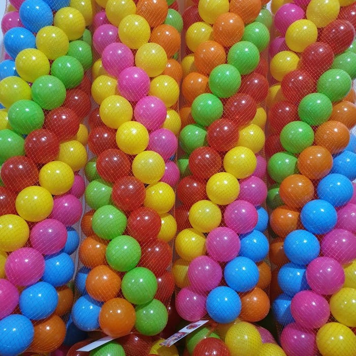 MANDI BOLA WARNA WARNI / MANDI BOLA PLASTIK 50 PCS