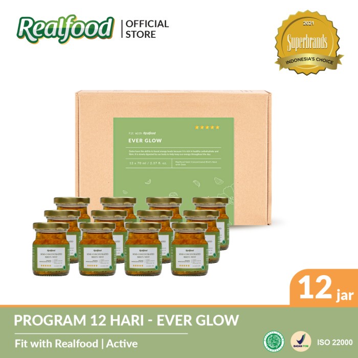 

MINUM-SIAP-DRINK-TO-READY- REALFOOD EVER GLOW MINUMAN SARANG BURUNG WALET + KURMA -READY-TO-DRINK-