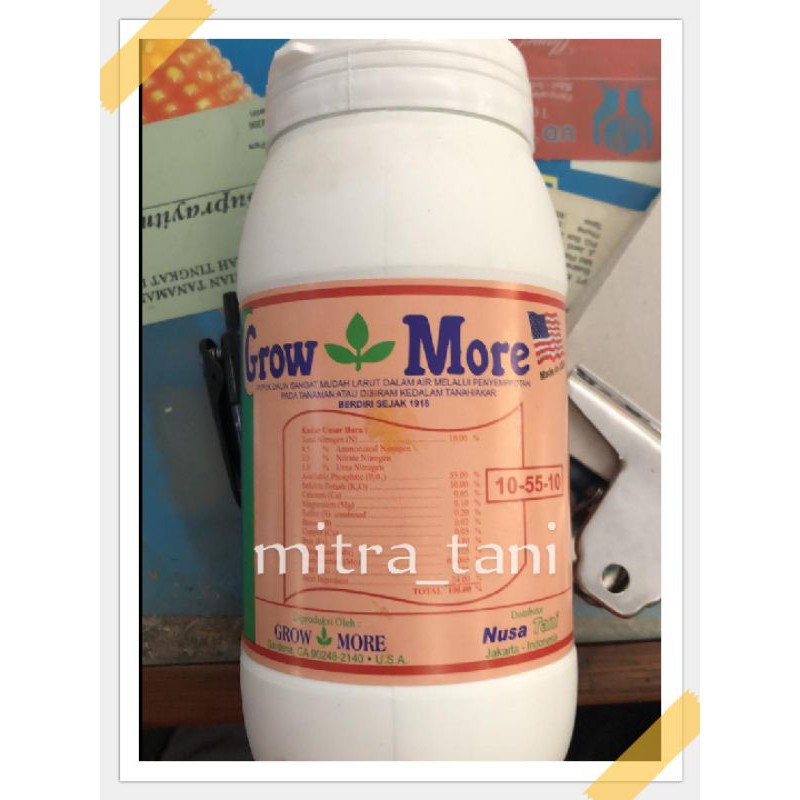 pupuk GROWMORE 454gram dari USA