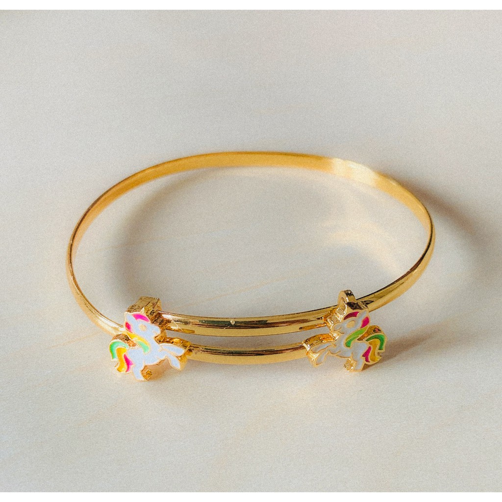 Gelang Anak Poni Rainbow Gold Xuping