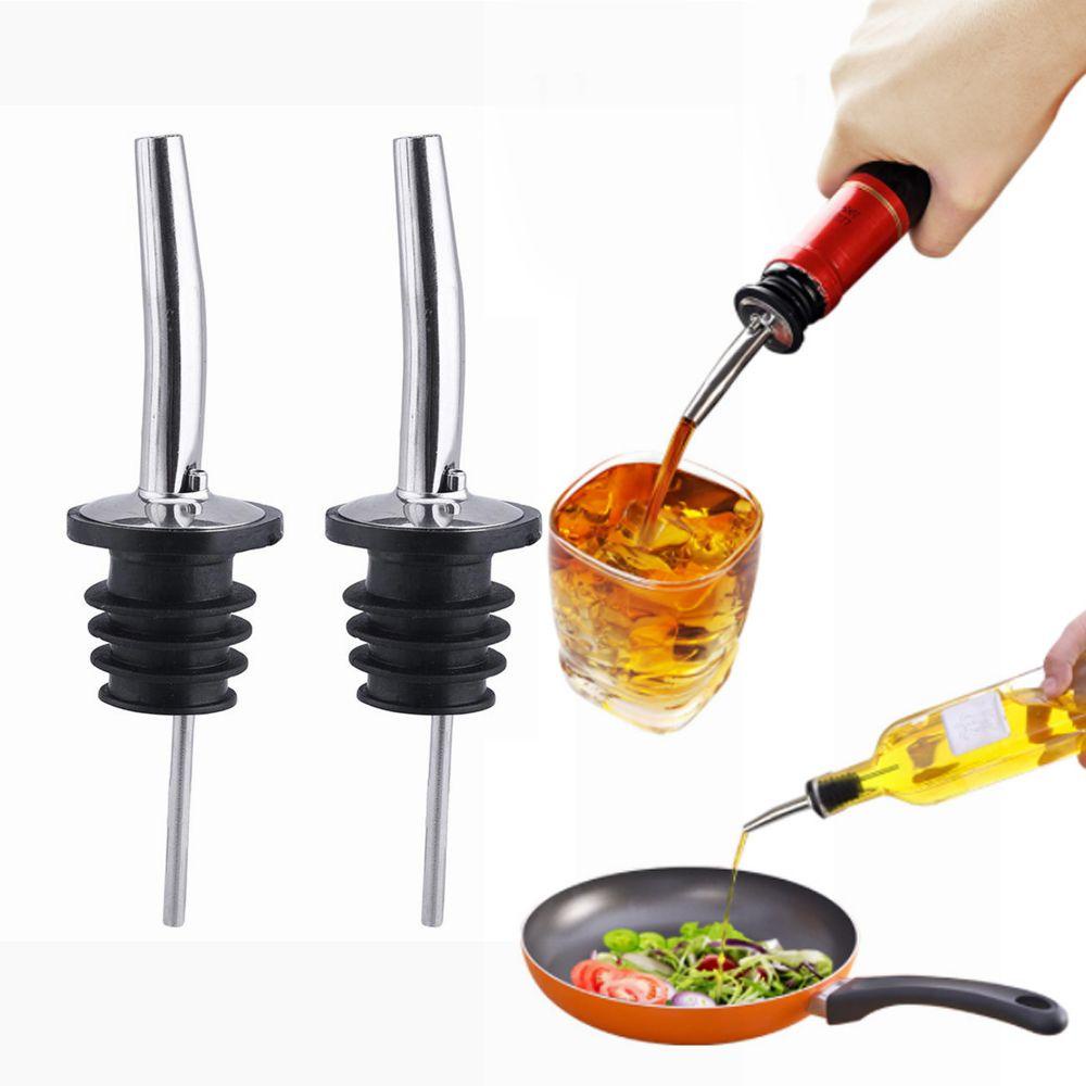Preva 1/3 /5/10pcs Wine Pourer Barware Stainless Steel Stopper Botol Rumah &amp; Tamu