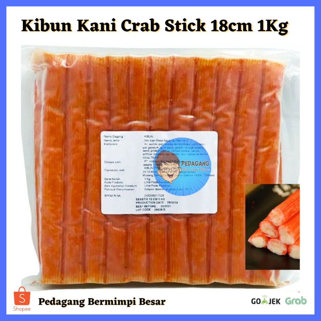 Kibun Kani Crab Stick 18cm 1Kg | Crab Stick