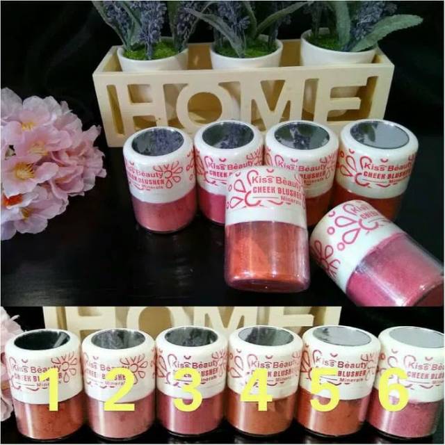 KISS BEAUTY CHEEK BLUSHER MINERALS