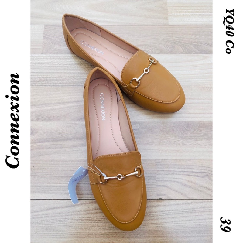 Sepatu Connexion Coklat Anggun