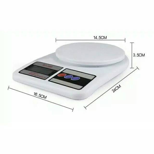 Timbangan Dapur Digital | Electronic Kitchen Scale SF400