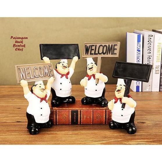 

BUKU & ALAT TULIS PERLENGKAPAN SEKOLAH & KANTOR PAJANGAN BENTUK CHEF