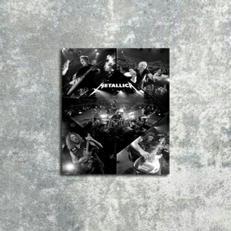 Poster Dinding Metallica Band Dekor