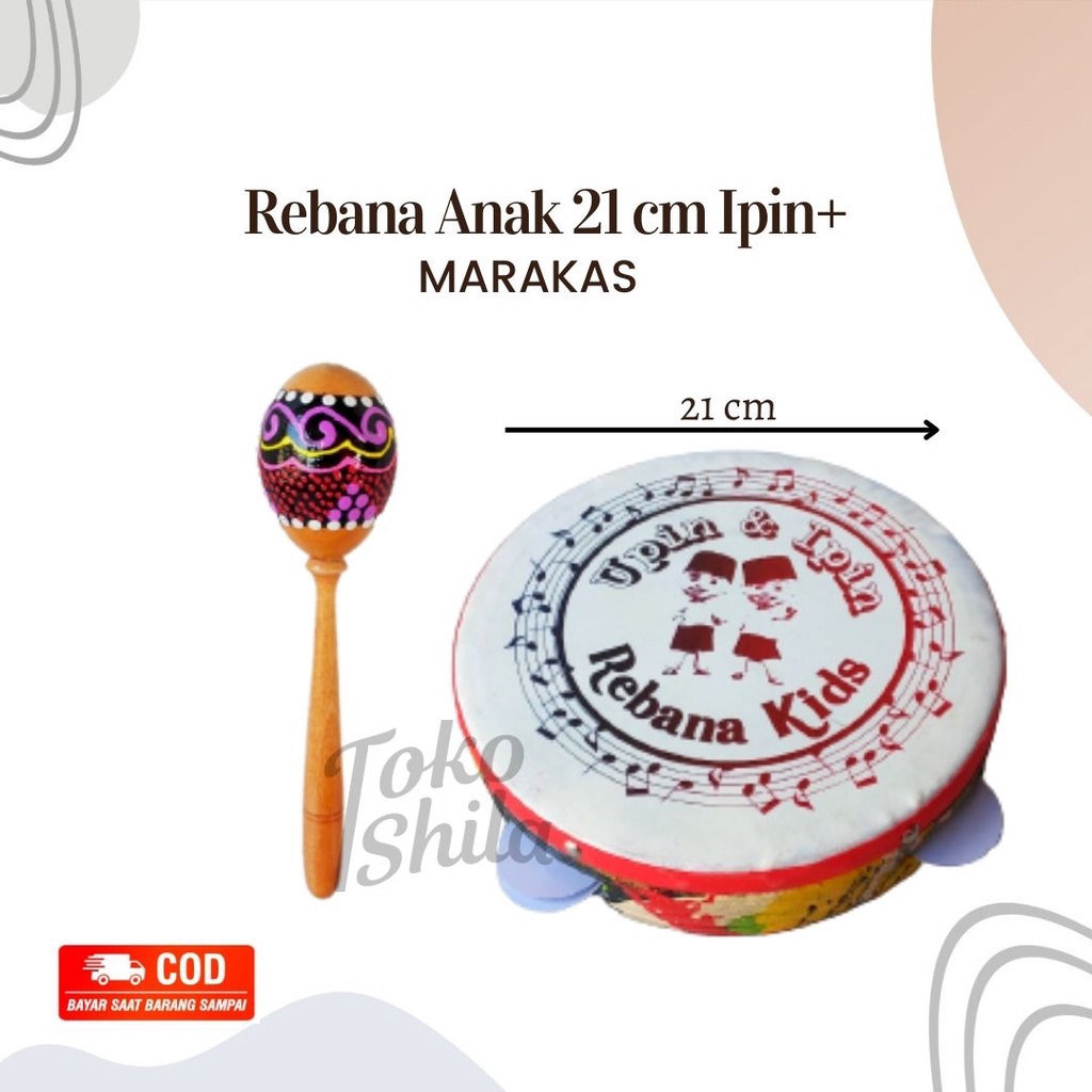 Mainan Rebana Anak Alat musik Tradisional
