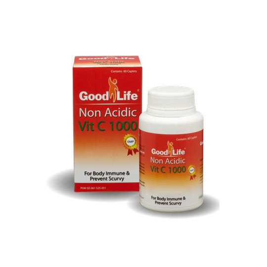 GOOD LIFE NON ACIDIC VIT C 1000 60 KAPLET