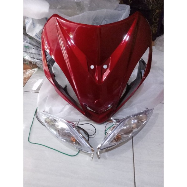 tameng dan sen jupiter mx lama / dasi + sein jupiter mx old / body depan jupiter mx