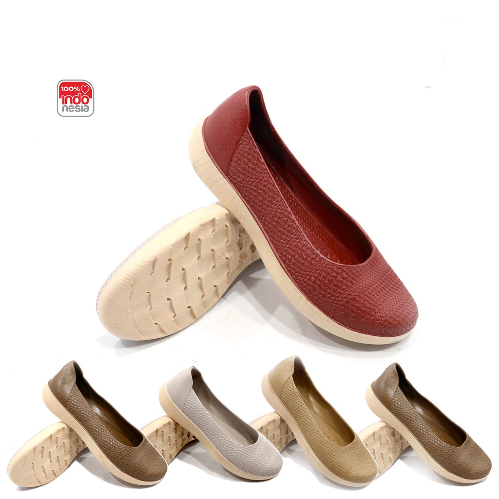 SEPATU FLATSHOES 37-41 WARNA RANDOM - SLIP ON WANITA