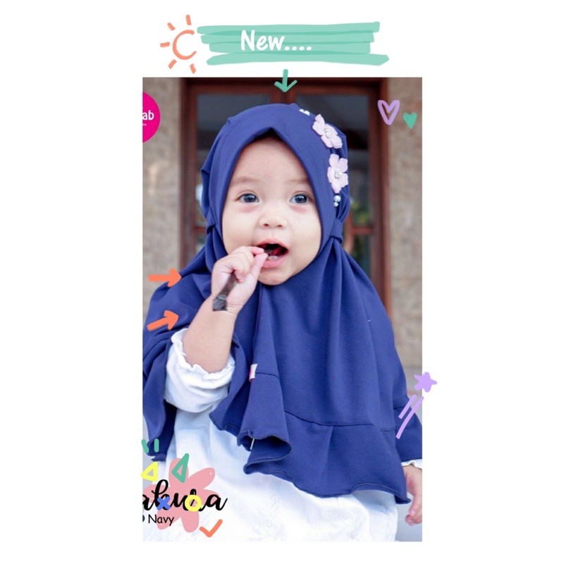 Jilbab Anak Babyjab Sakura Grade B