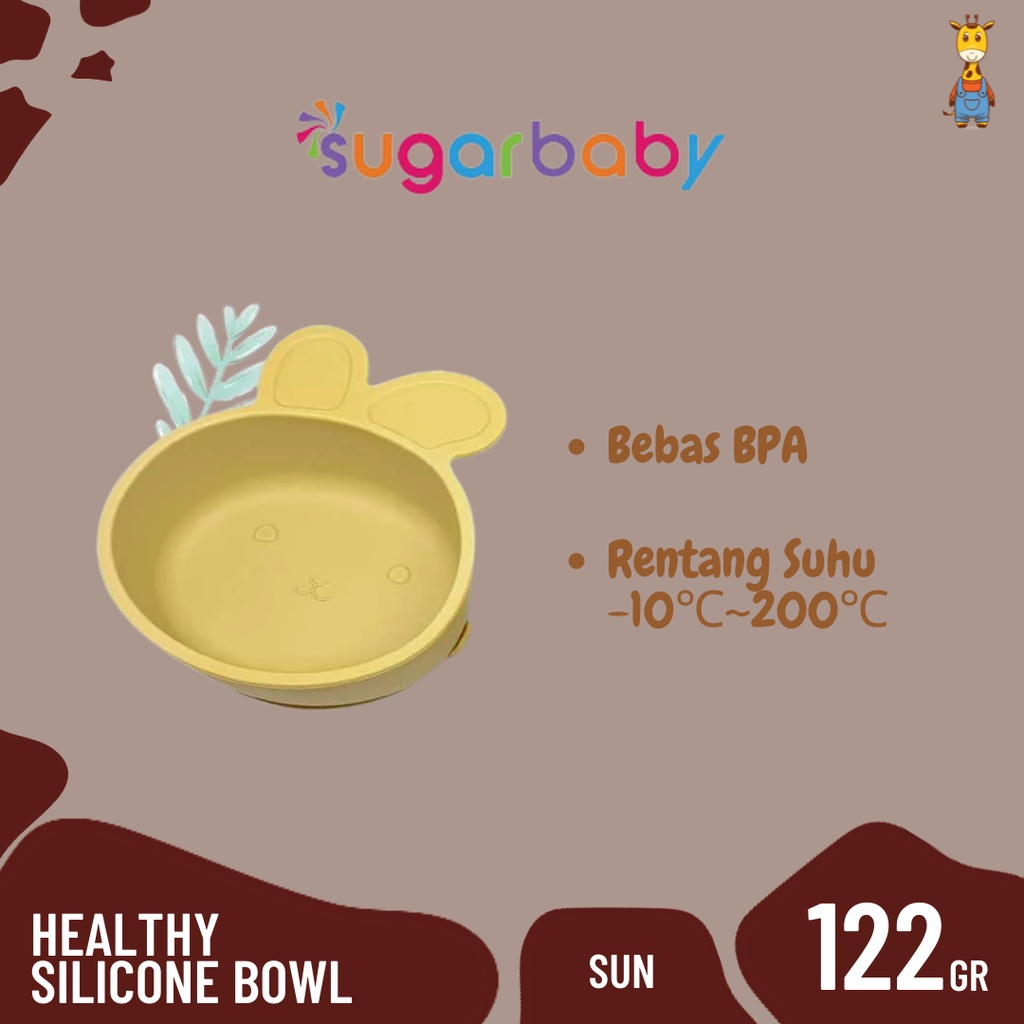 Sugar Baby Healthy Silicone Bowl