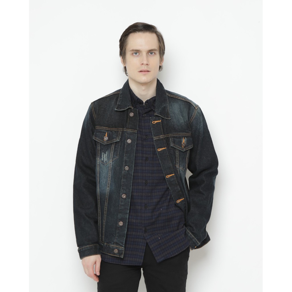 Jual Erig   o Trucker Hazel Navy Indonesia|Shopee Indonesia