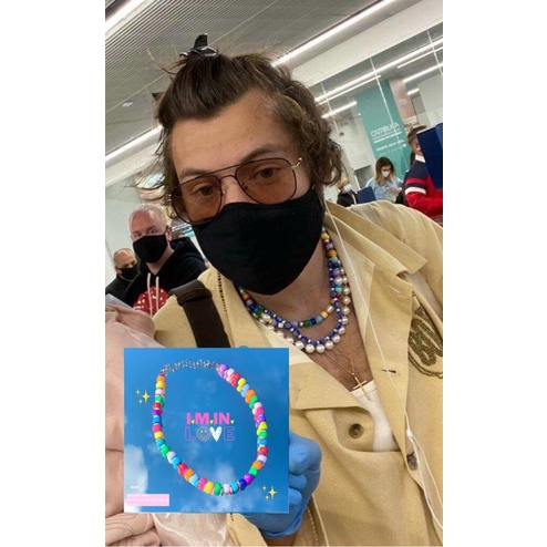 harry styles necklace beads / kalung harry styles