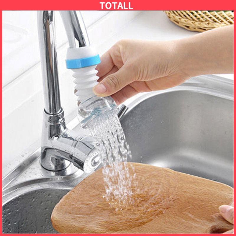 COD Faucet Splash-proof Head Diperpanjang Ekstensi Nozzle Filter Dapur Aerator Yang Dapat Diputar-Totall