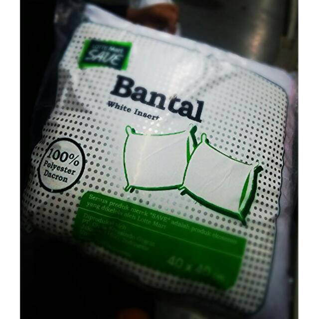 Bantal Sofa 40x40 merk "Save" by Lotte Mart