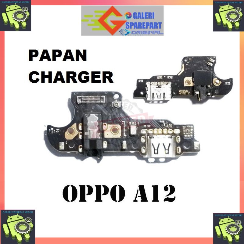 FLEXIBEL FLEXIBLE CHARGER PAPAN CAS OPPO A12 - FLEX CAS OPPO A12 2020