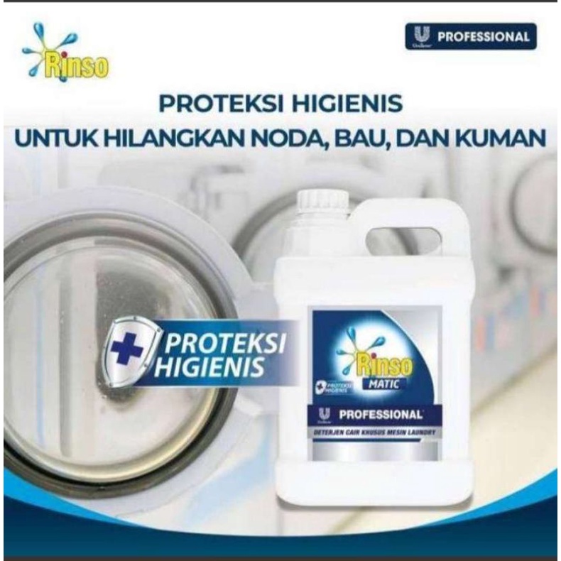 Diskon Rinso Matic Professional Cair 5 Liter gzyp6GCDng68B