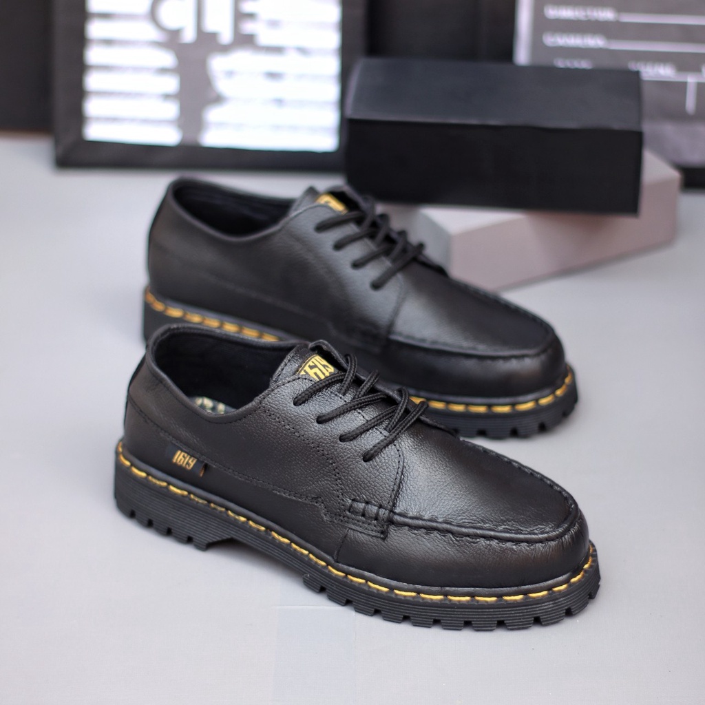 SEPATU Boots Low Pria Low Boots Kulit Asli Ori Sepatu Oxford Kulit Pria Formal Casual - Sepatu Pantofel Kulit Pria Fashion Kerja Kantor