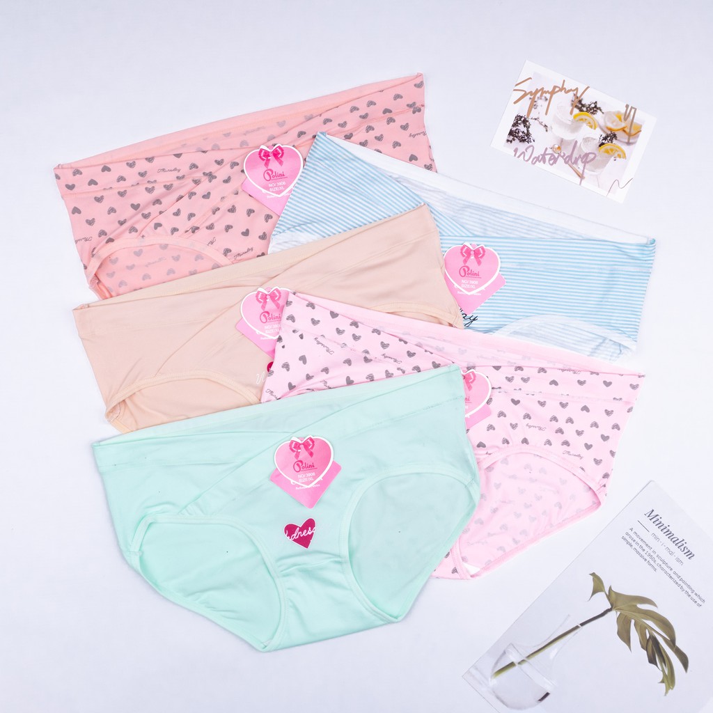 BEE - Celana Dalam Hamil / CD Hamil Low Waist Maternity Panty / CD Ibu Hamil Sepinggul 3906