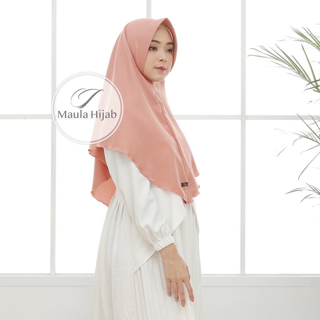 KHIMAR SYARI DHIYA Maula Hijab Jilbab  Kerudung Bergo Syari 